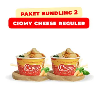 CIOMY - Bundling 2 Cuanki Cheese Cup Reguler