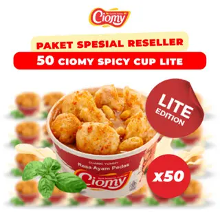 Paket Spesial Reseller Cuanki Spicy Cup Lite 50pcs