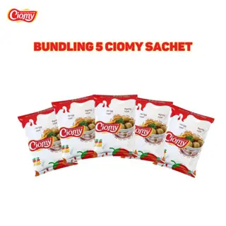 [FG212] CIOMY - Paket Bundling 5 Sachet Baso Aci Ayam Isi Mie Kuning