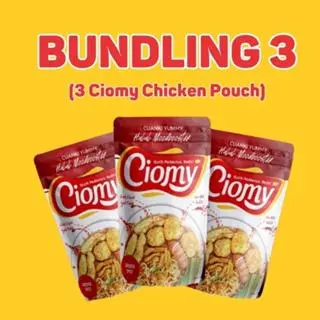 [FG-PAKETBUNDLING3CHICKENSPICYPOUCH-VLA] CIOMY - Paket Hemat Bundling 3 Pouch Chicken Spicy
