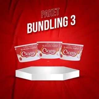[FG-PAKETBUNDLING3CUANKICHICKENCUP-VLA] CIOMY - Paket Bundling 3 Cuanki Ayam Pedas Original