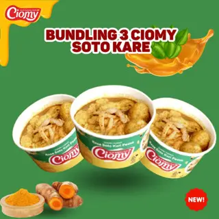 [FG-PAKETBUNDLING3CUANKIRASAKARICUP-VLA
] CIOMY - Paket Bundling 3 Cuanki Kari Ayam