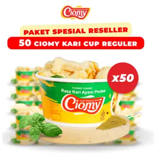 [SKU/00004/01/25
] Paket Spesial Reseller Cuanki Kari Cup Reguler 50pcs