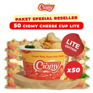 [SKU/00008/01/25
] Paket Spesial Reseller Cuanki Cheese Cup Lite 50pcs